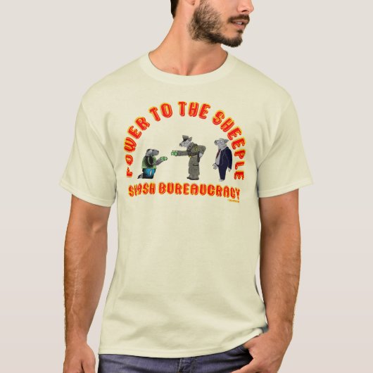 Belasting is diefstal t-shirt (Voorkant)