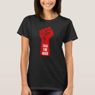 Belasting op de rijken t-shirt