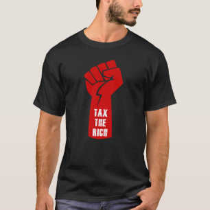 Belasting op de rijken t-shirt