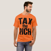Belasting op de rijken t-shirt (Voorkant volledig)