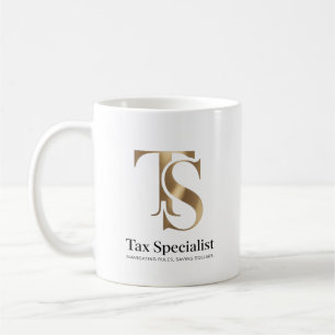 Belasting Specialist - Regels navigeren, dollars b Koffiemok