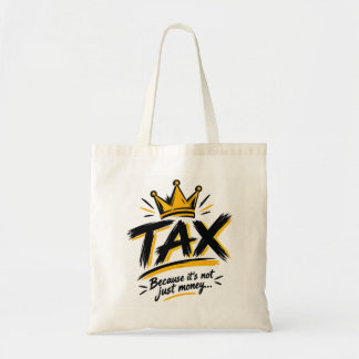 Belasting t-shirt ontwerp tote bag
