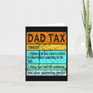 Belasting T-shirt Papa's Voor Mannen Beste Papa De Kaart