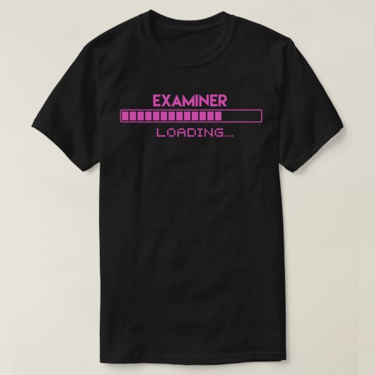 belasting van de examinator t-shirt (Design voorkant)