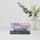 Belastingaccountants en financiële deskundigen eur visitekaartje (Staand voorkant)