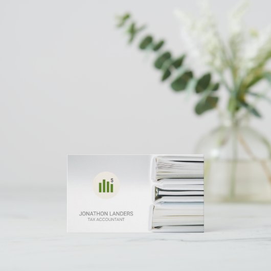 Belastingadministrateur | MULTOMAPPEN Visitekaartje (Staand voorkant)