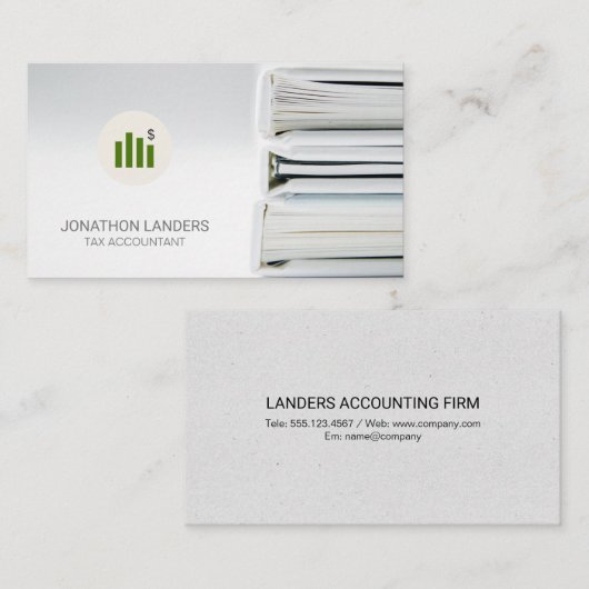 Belastingadministrateur | MULTOMAPPEN Visitekaartje (Voorkant / Achterkant)