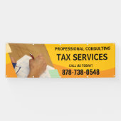 Belastingadvies Buiten Op Maat Gemaakte Banner (Horizontaal)