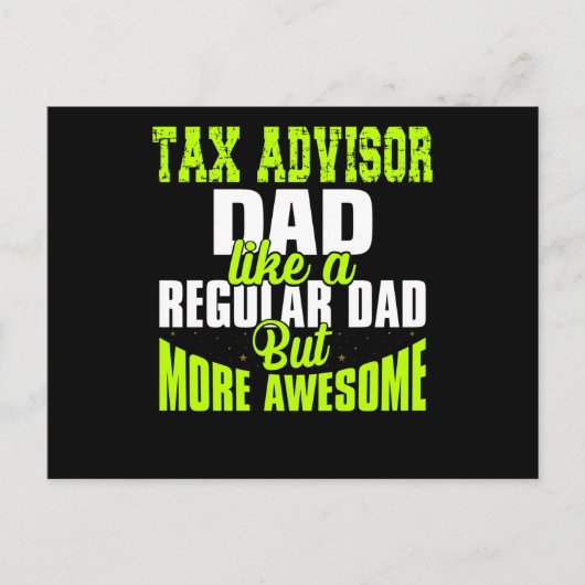 Belastingadviseur Briefkaart (Voorkant)