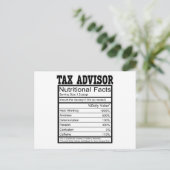 Belastingadviseur Briefkaart (Staand voorkant)
