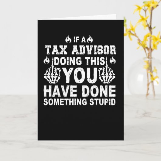 Belastingadviseur Kaart (Gele Bloem)