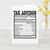 Belastingadviseur Kaart (Gele Bloem)