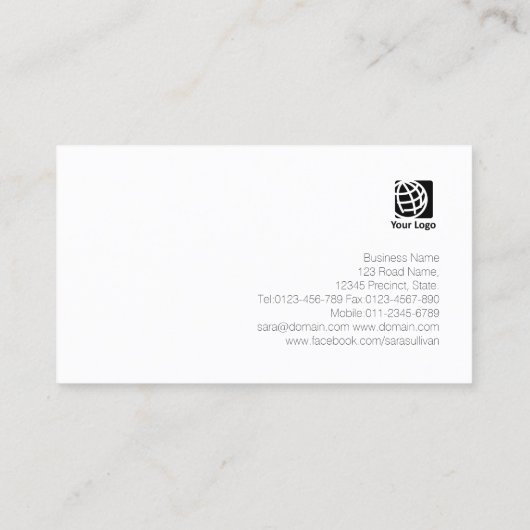 Belastingconsulent Gold Dollar Label Icon Brushed  (Achterkant)