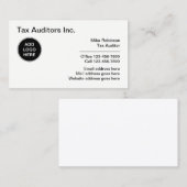 Belastingcontroleur Professionele Logo Visitekaart Visitekaartje (Voorkant / Achterkant)
