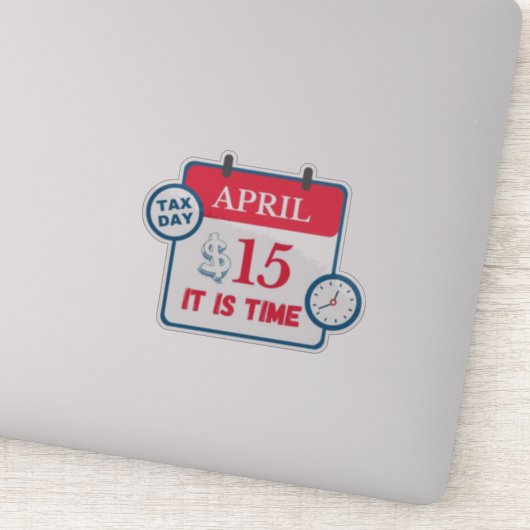Belastingdag stickers (Detail)