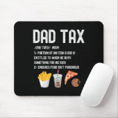 Belastingdefinitie Funny Fathers Day Daddy Humor P Muismat (Met muis)