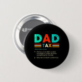 Belastingdefinitie Grappig Vaderdag Sarcastisch ac Ronde Button 5,7 Cm (Voorkant /achterkant)