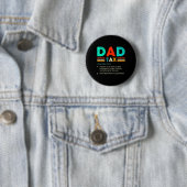 Belastingdefinitie Grappig Vaderdag Sarcastisch ac Ronde Button 5,7 Cm (In situ)