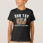 Belastingdefinitie Papa Belastingdienst Zorg ervoo T-shirt (Voorkant)