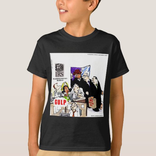 Belastingdienst Audits Belastingdienst Grappig T-shirt (Voorkant)