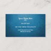 Belastingen op visitekaartjes met slogan (Achterkant)