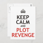 Belastingen voor kalm- en waarnemingspercelen beho briefkaart (Voorkant / Achterkant)