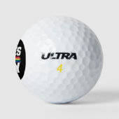 Belastingen zijn grappig Gay Pride Lgbt Pride Maan Golfballen (Logo)