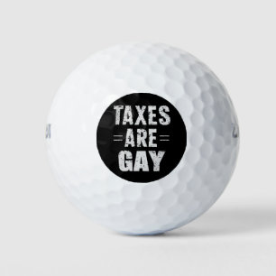 Belastingen zijn homo golfballen