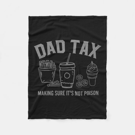 Belastingen zorgen ervoor dat het39s niet vergifti fleece deken (Voorkant)