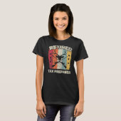 Belastingexamen bij pensionering t-shirt (Voorkant volledig)