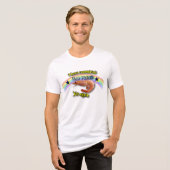 Belastingfraude Tri-Blend Shirt (Voorkant volledig)
