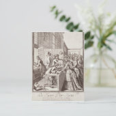Belastingheffing, 1709 briefkaart (Staand voorkant)