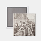 Belastingheffing, 1709 magneet (Voorkant / Achterkant)