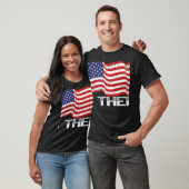 Belastingheffing is de dift American Flag Libertar T-shirt (Unisex)