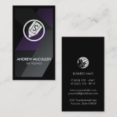 Belastingheffing over de preparer visitekaartje (Voorkant / Achterkant)