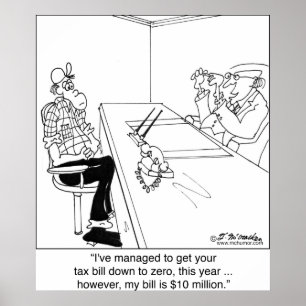 Belastingnul, CPA Bill $10 mln Poster