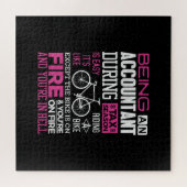 Belastingseizoen CPA Rekeningbonnen voor belasting Legpuzzel (Horizontaal)