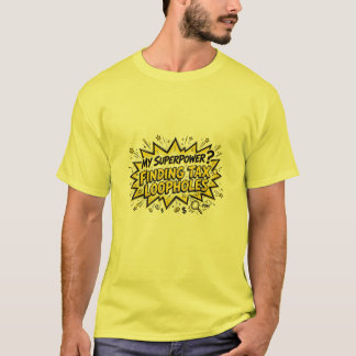 Belastingsgaten vinden Grappige Accountant T-shirt
