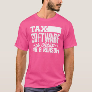 Belastingssoftware Accountant Cpa Boekhouder Scha T-shirt