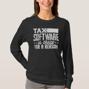 Belastingssoftware Accountant Cpa Boekhouder Scha T-shirt