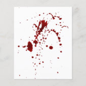 Belastinguitnodiging voor de Costume Party van Blo (Achterkant)