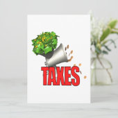 Belastingverlaging Kaart (Staand voorkant)