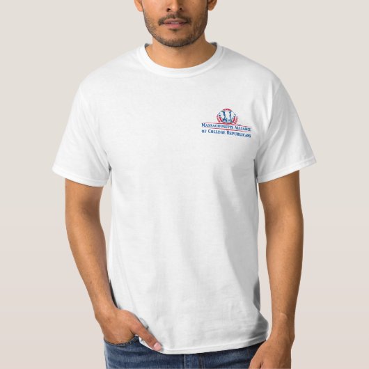 Belastingverlagingen zijn warm t-shirt (Voorkant)