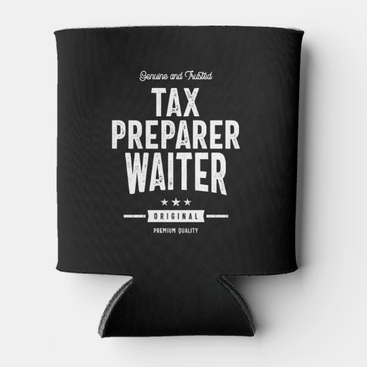 Belastingvoorbereider functie Titel Cadeaubon Blikjeskoeler (Voorkant)