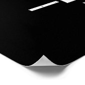 Belastingvoorbereider functie Titel Cadeaubon Poster (Hoek)