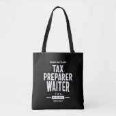 Belastingvoorbereider functie Titel Cadeaubon Tote Bag (Voorkant)