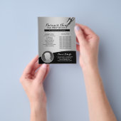 Belastingvoorbereiding Bedrijf Consulting Service  Flyer (Hand)