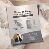 Belastingvoorbereiding Consulting Service Elegant  Flyer