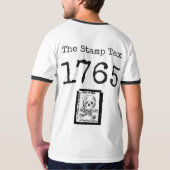 Belastingzegel 1765 T-shirt (Achterkant)