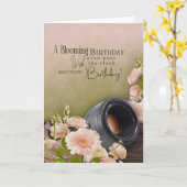 Belated Birthday Card For Photographer Kaart (Gele Bloem)